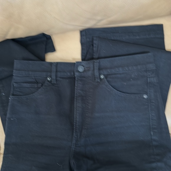Black Super High Rise Bootcut Jeans. Size 8R - Picture 2 of 4